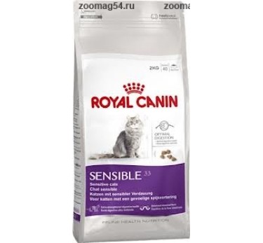 Royal Canin для кошек с чувствительным пищеварением (1-7 лет), Sensible 33