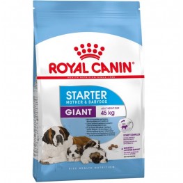 Royal Canin Giant Starter для щенков до 2 месяцев, беременных и лактирующих собак гигантских пород 4кг