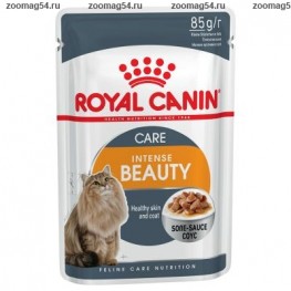 Royal Canin Intense Beauty в желе для кошек, пауч 85гр