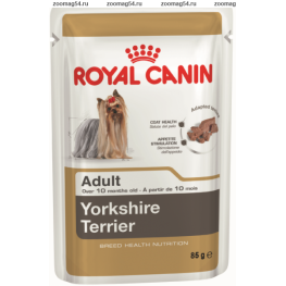 Royal Canin YORKSHIRE TERRIER (ЙОРКШИРСКИЙ ТЕРЬЕР) паштет 85г 