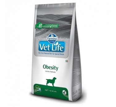 Фармина Vet Life Dog Obesity 2кг диета д/соб. при ожирении