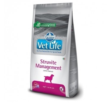 Фармина Vet Life Dog Struvite Management 2кг диета д/соб. при мочекаменной болезни