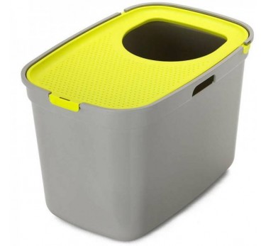 Moderna био-туалет Top Cat 59x39x38h см, вертикальный вход, серо-лимонный