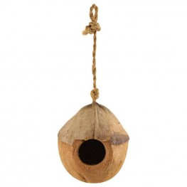 Игрушка д/птиц из кокоса "Бунгало" 100-130мм