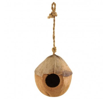 Игрушка д/птиц из кокоса "Бунгало" 100-130мм
