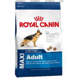 Royal Canin MAXI ADULT (МАКСИ ЭДАЛТ) корм для взрослых собак c 15 месяцев до 5 лет, 3кг