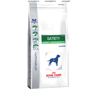 Royal Canin SATIETY WEIGHT MANAGEMENT SAT 30 CANINE Избыточный вес; Сахарный диабет для собак 12кг