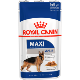 Royal Canin MAXI ADULT (МАКСИ ЭДАЛТ) влажный корм в соусе 0,140гр