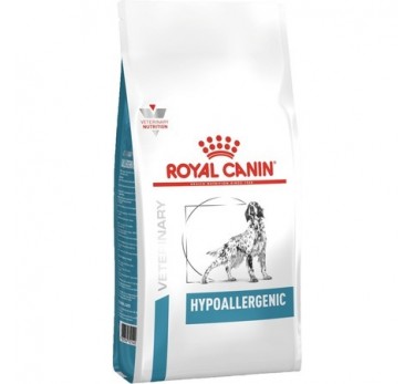 Royal Canin HYPOALLERGENIC для взрослых собак при пищевой аллергии 2кг