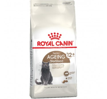 Royal Canin AGEING STERILISED 12+ (ЭЙДЖИНГ СТЕРИЛАЙЗД 12+) стареющим стерилизованным кошкам 12+, 0,4кг