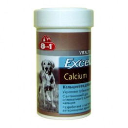 8in1 Excel Кальций для собак 1700 таб.
