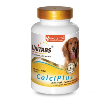 Юнитабс д/собак CalciPlus 100 табл.