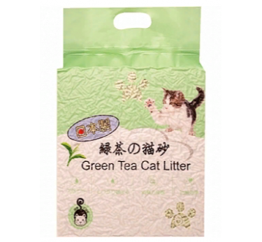 Наполнитель HAKASE AREKKUSU-Тофу -Зеленый чай комкующийся  6л