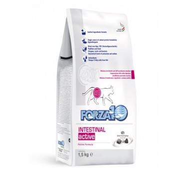 Forza10 Cat Intestinal Active gatto Корм для взрослых кошек при проблемах пищеварения  1,5 кг